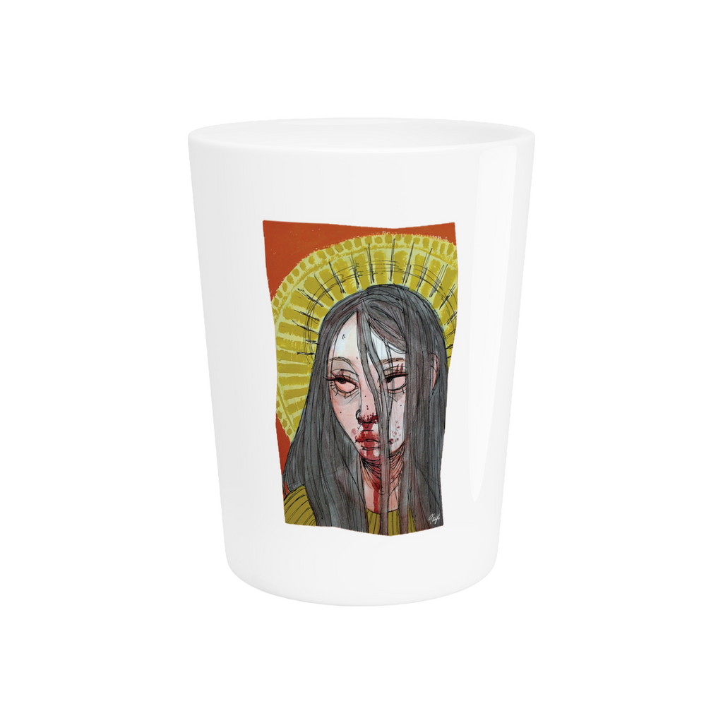 "FALSE IDOL" (2018) Ceramic Shot Glass