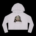 "MOMMY, PACK MY LUNCH" (2017) Boxy Cropped Cotton Hoodie