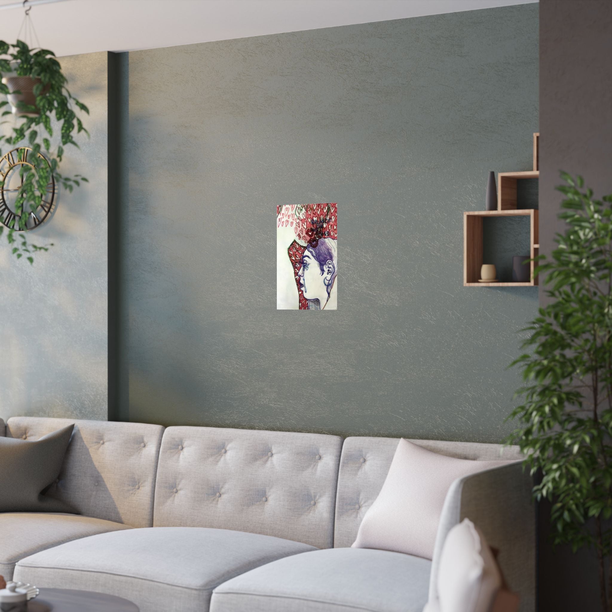 "BALM OF THE HURT MIND" (2019) Satin Poster