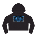 "NOVOCAINE" (2019) Boxy Cropped Cotton Hoodie