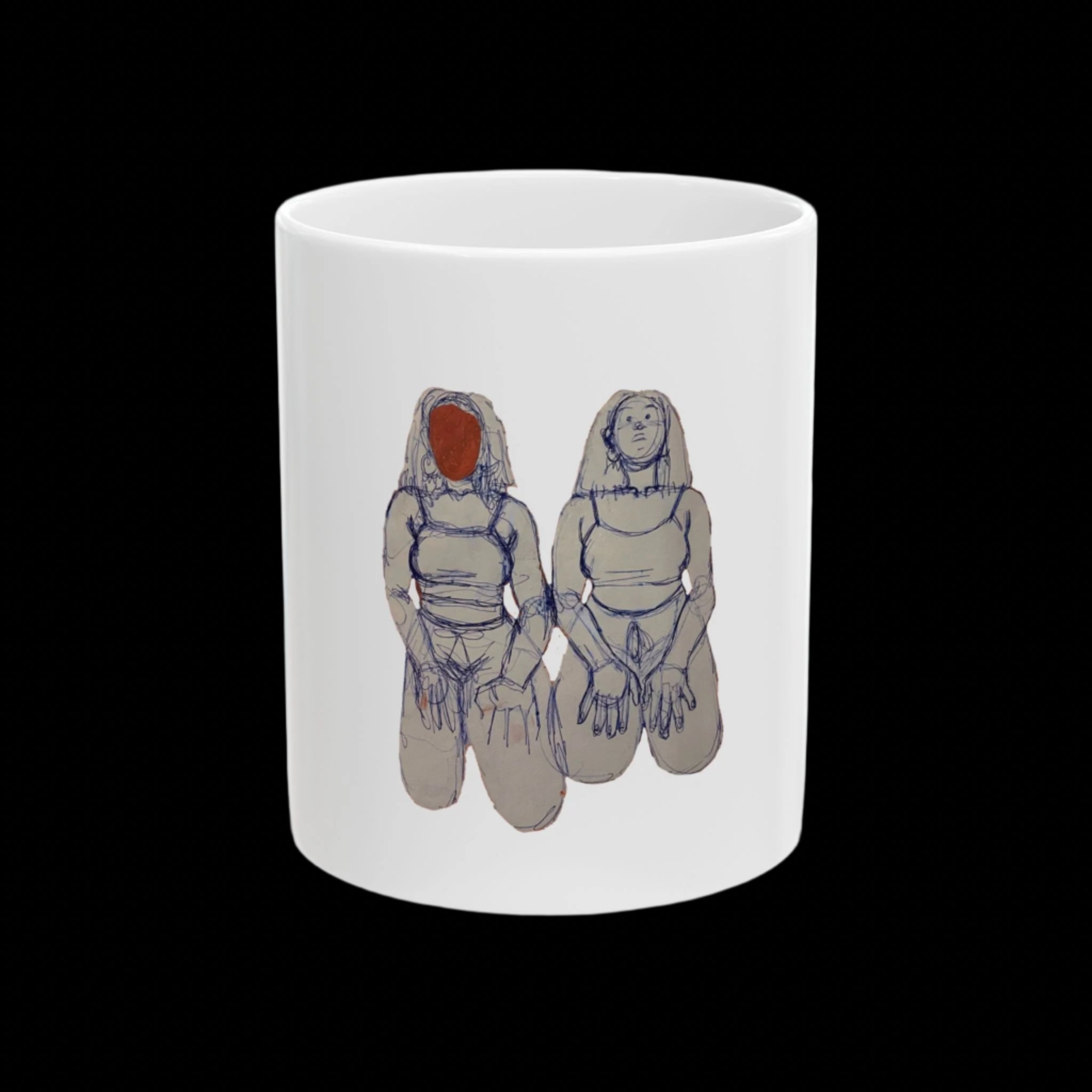 "SIN TITOLO" (2017) 11oz White Ceramic Mug