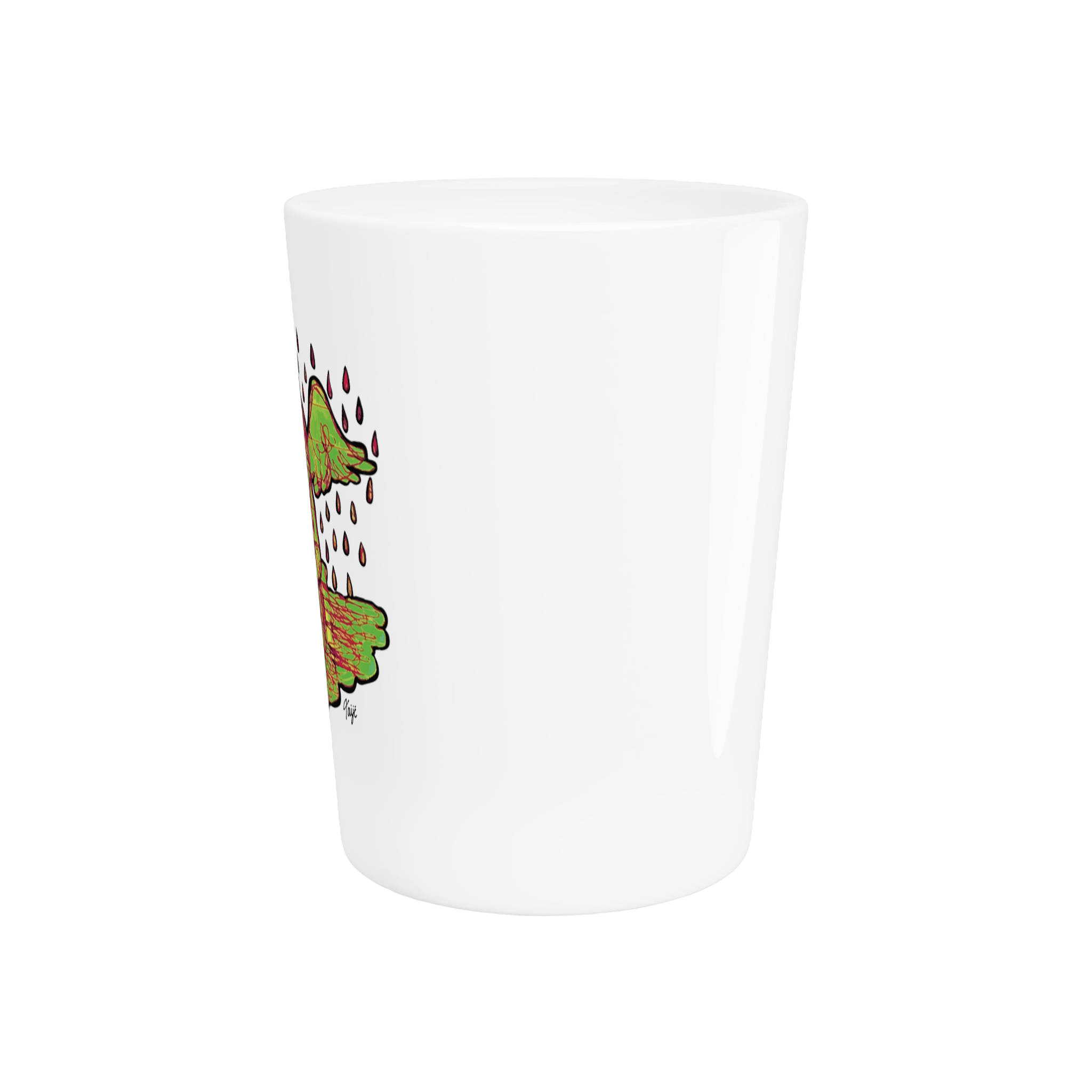 "INTIMACY ANGEL" (2019) Ceramic Shot Glass