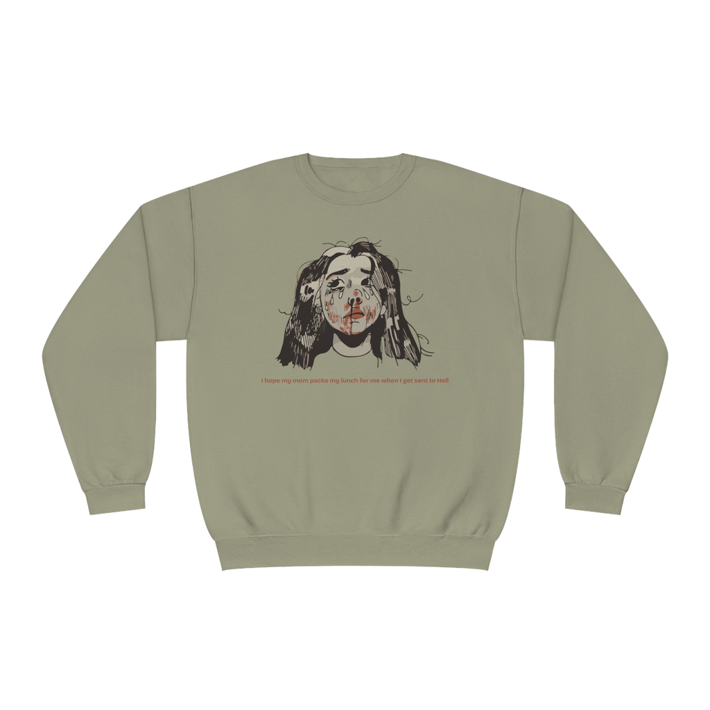 "MOMMY, PACK MY LUNCH" (2017) Unisex Crewneck Sweatshirt