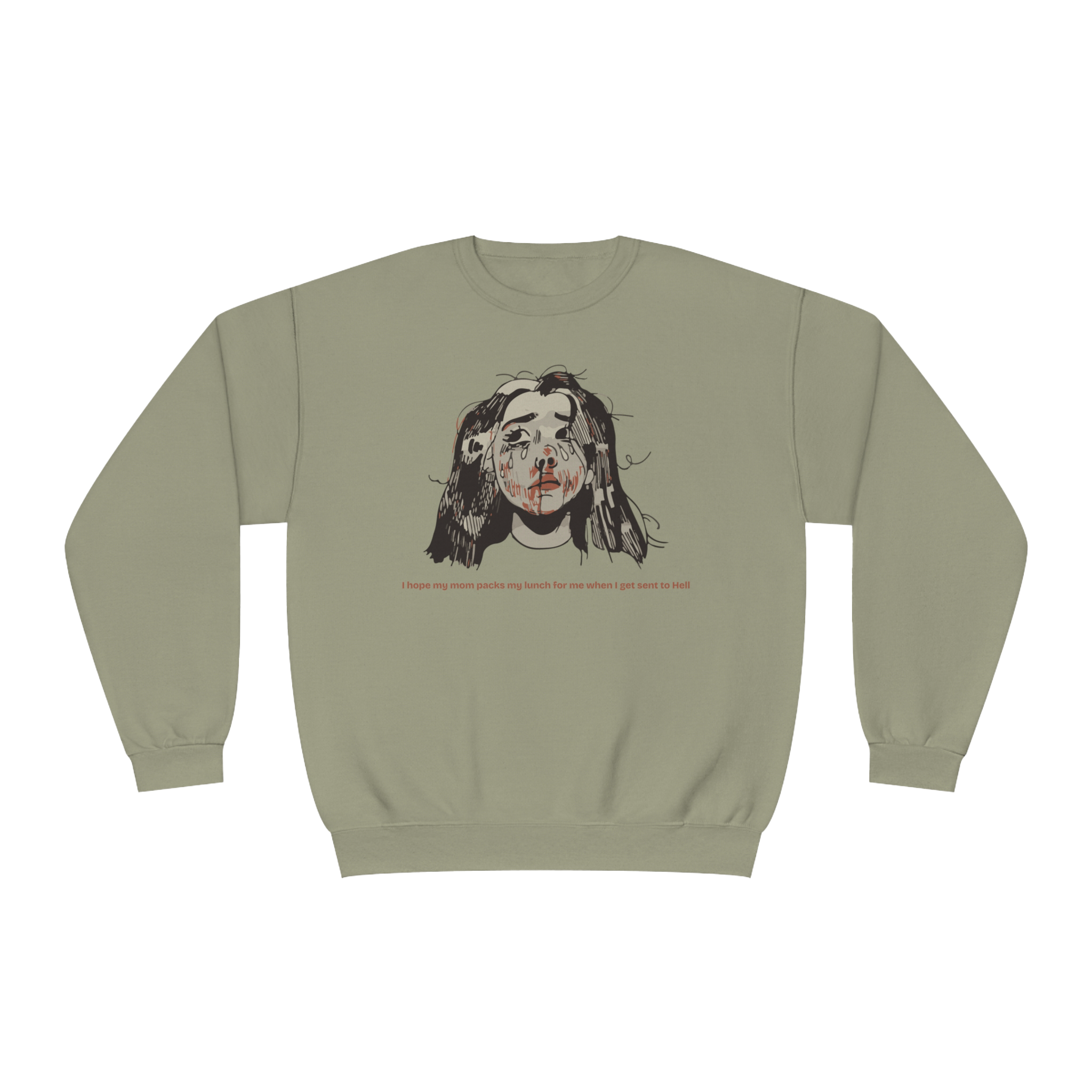 "MOMMY, PACK MY LUNCH" (2017) Unisex Crewneck Sweatshirt