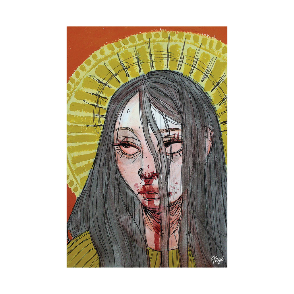 "FALSE IDOL" (2018) Satin Poster
