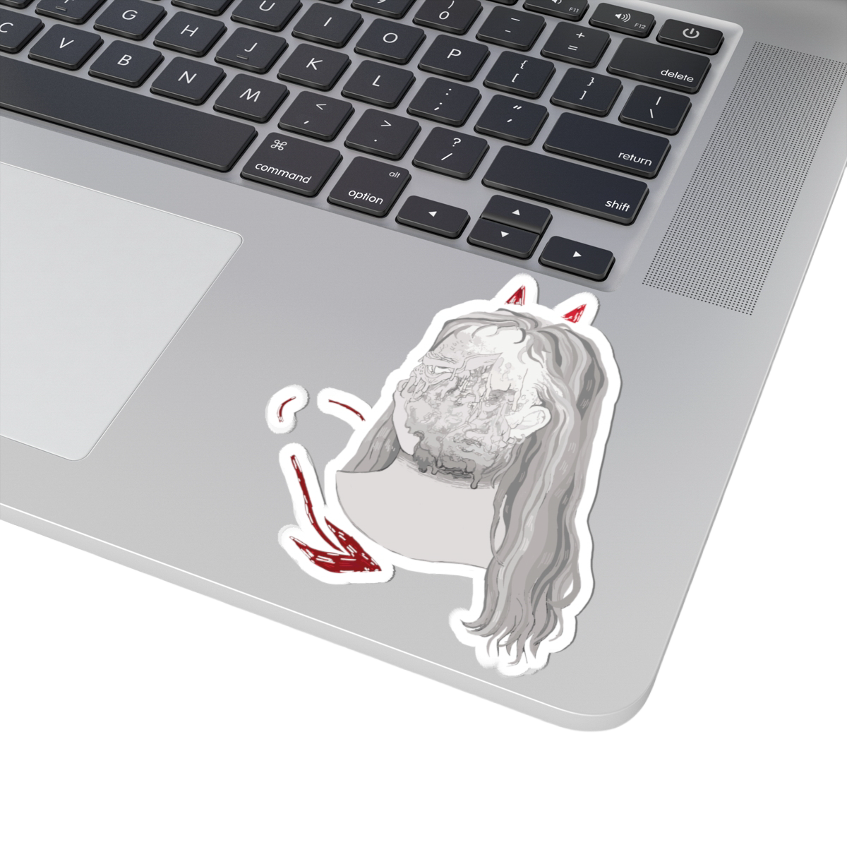 "BLOWN AWAY" (2019) Kiss-Cut Sticker