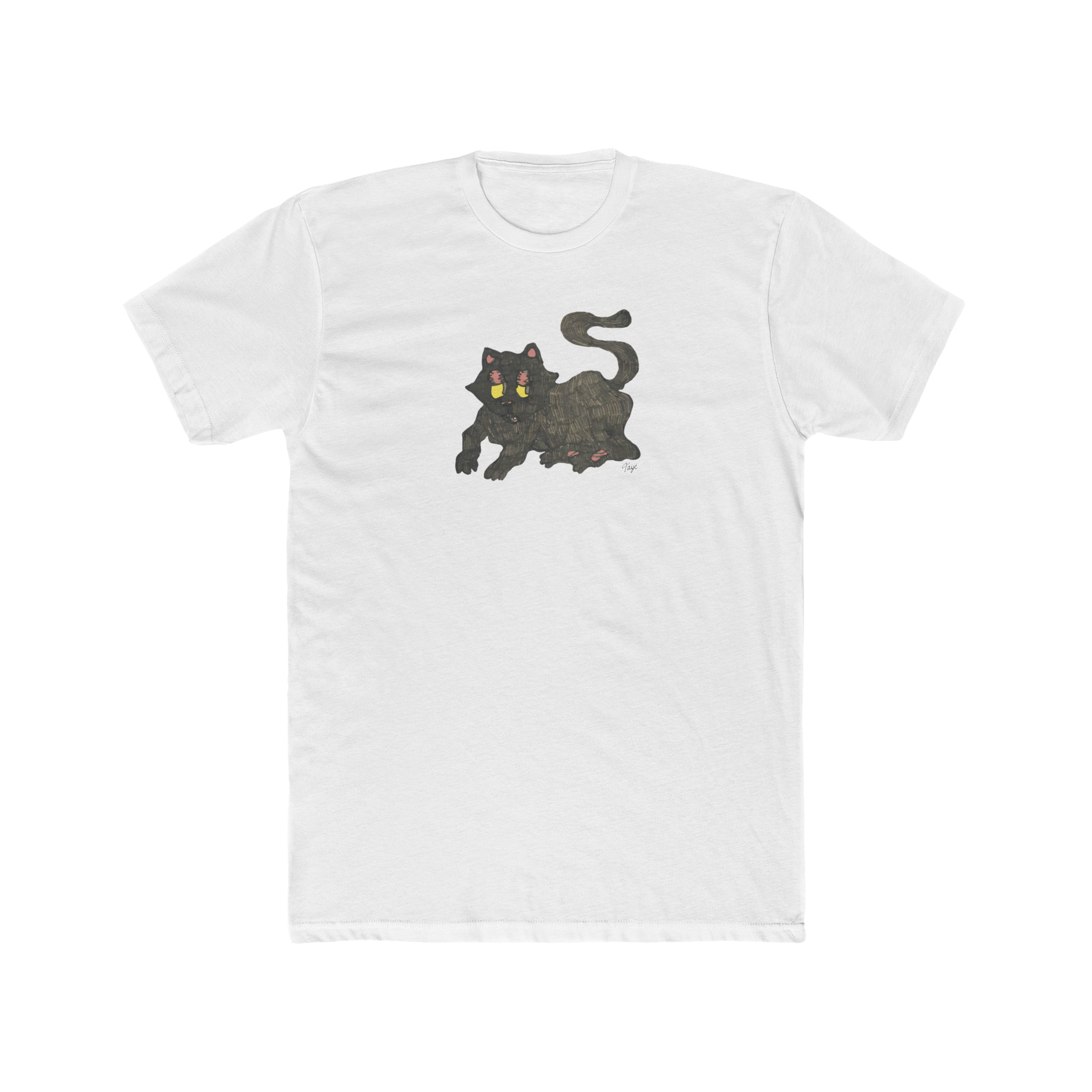 "GATO" (2019) Masc-Fit Cotton Crew Tee