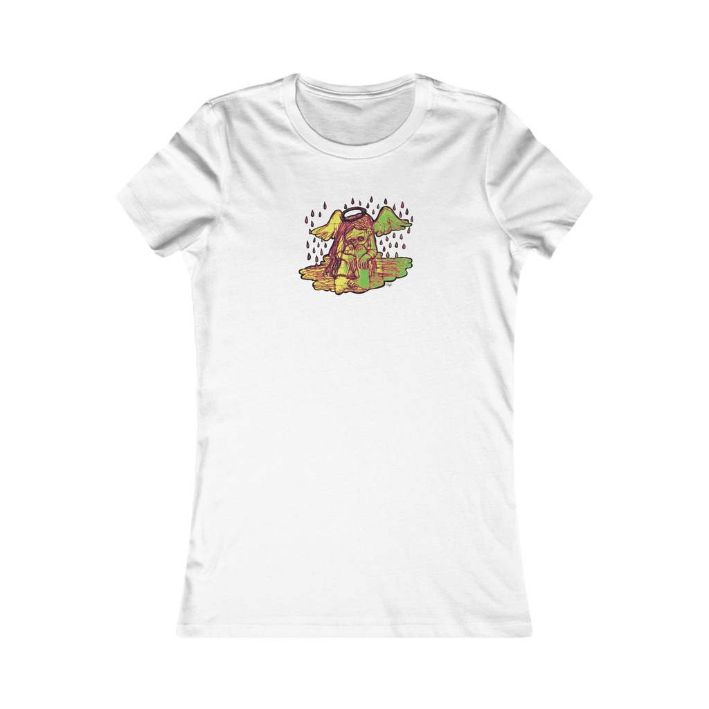"INTIMACY ANGEL" (2019) Femme-Fit Cotton Crew Tee