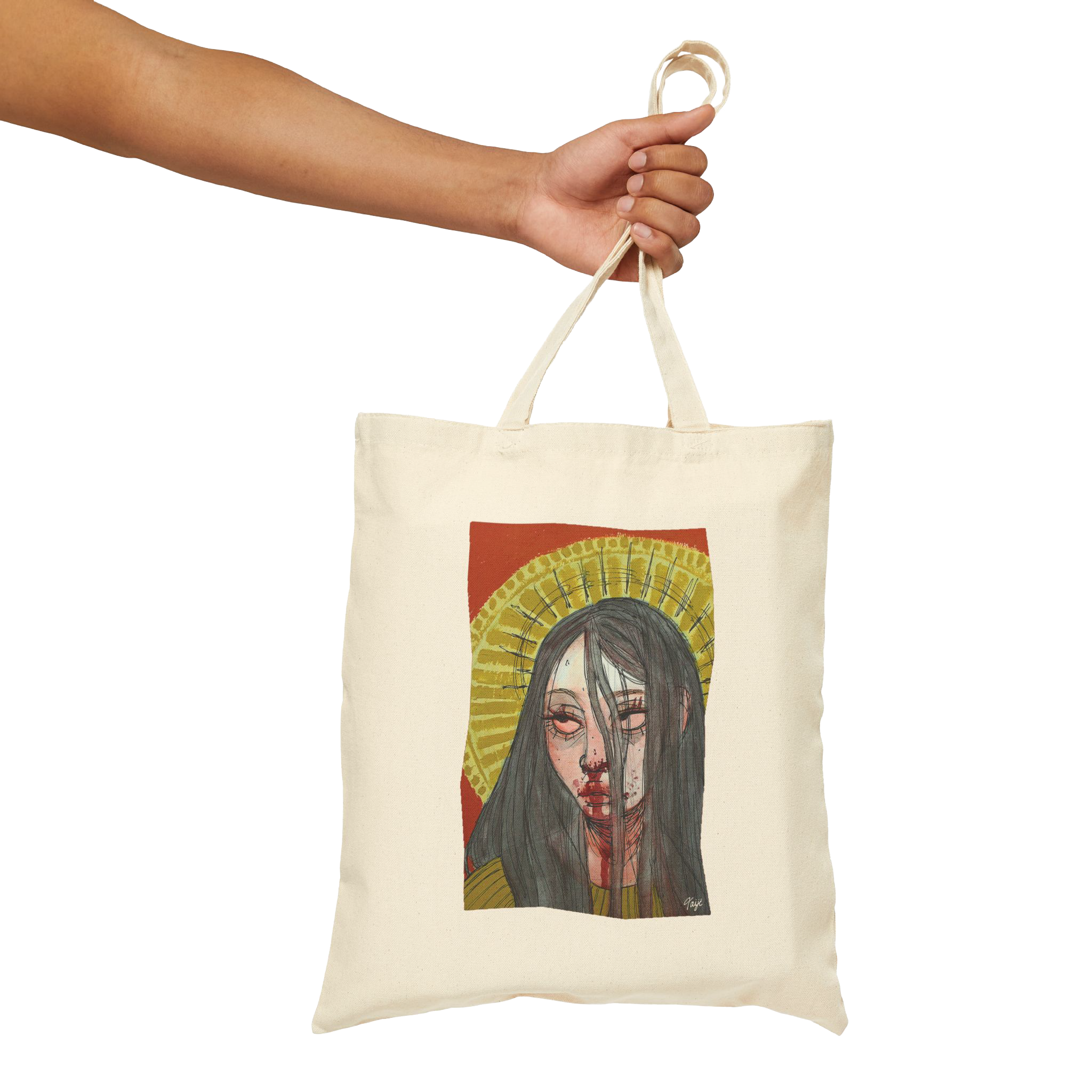 "FALSE IDOL" (2018) Cotton Tote Bag