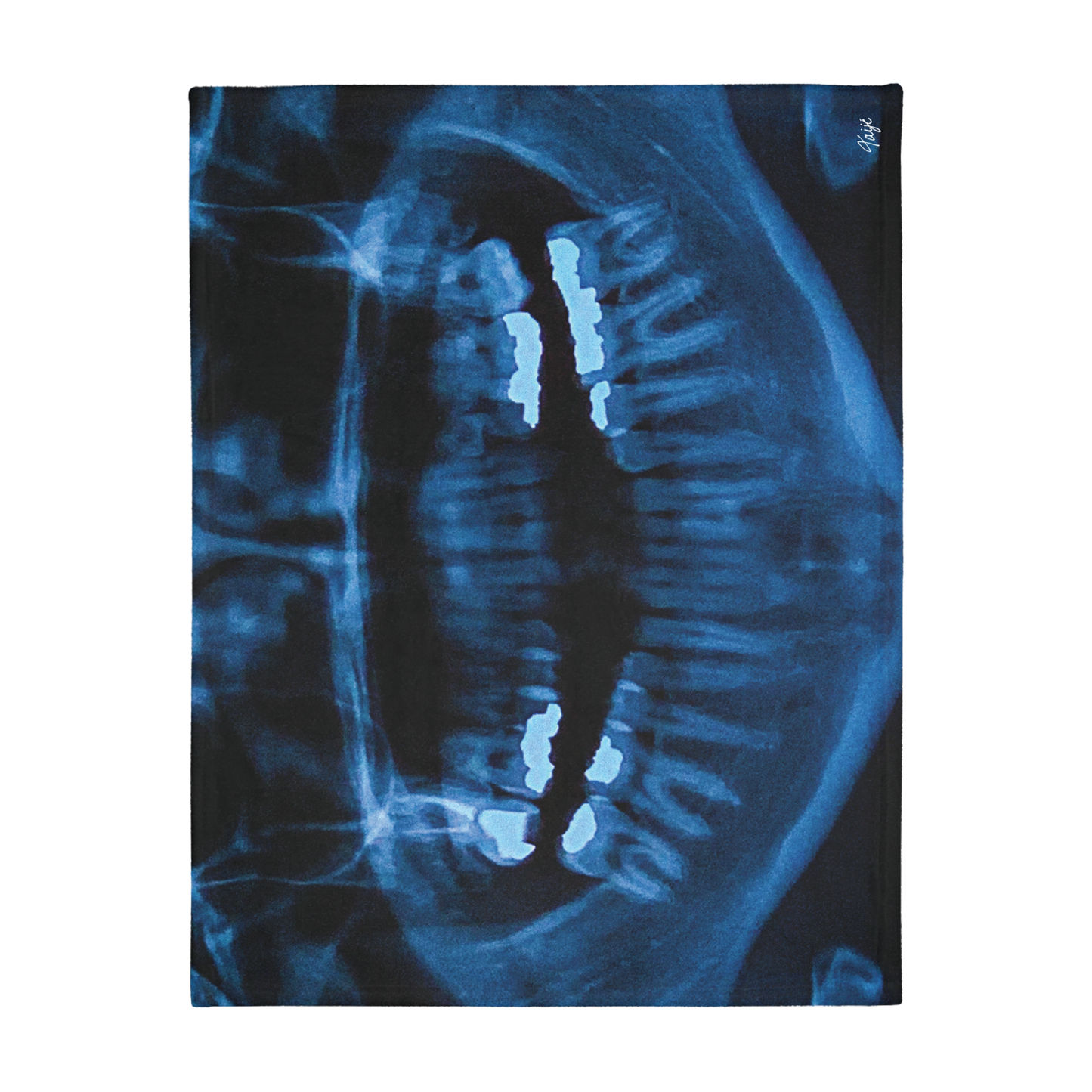 "NOVOCAINE" (2019) Velveteen Microfiber Blanket