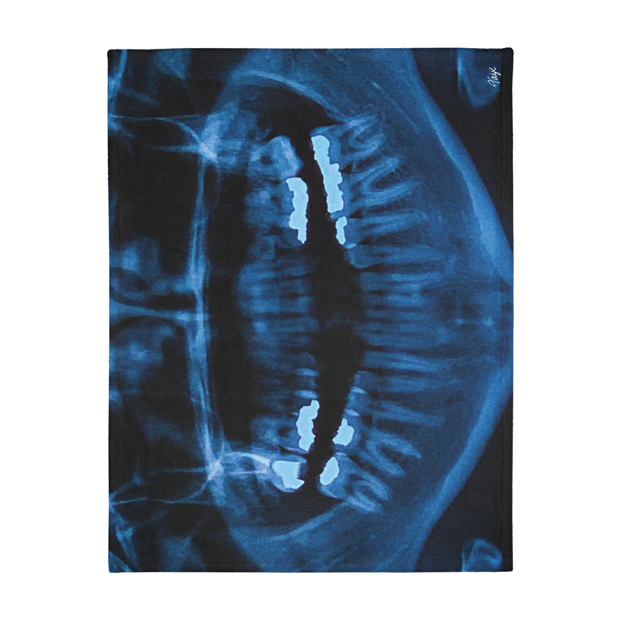 "NOVOCAINE" (2019) Velveteen Microfiber Blanket