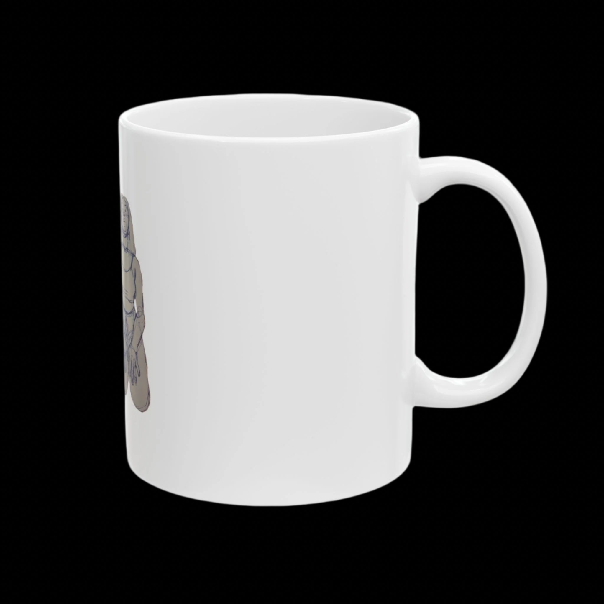 "SIN TITOLO" (2017) 11oz White Ceramic Mug