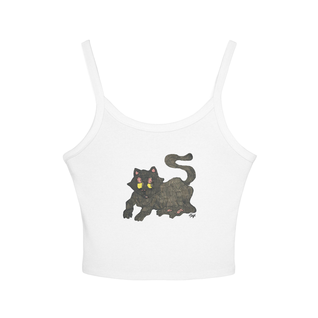 "GATO" (2019) Spaghetti Strap Tank Top