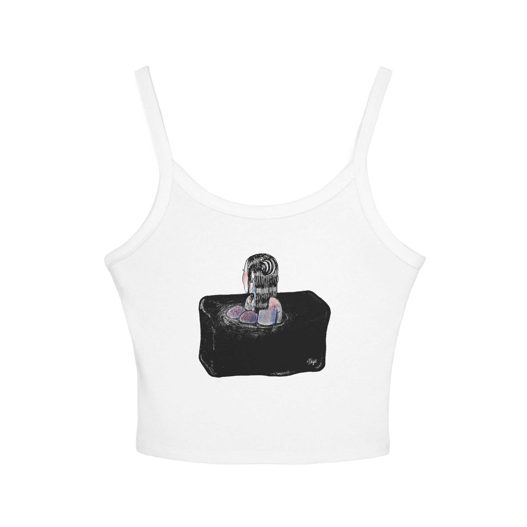 "SINK OR SWIM" (2018) Spaghetti Strap Tank Top