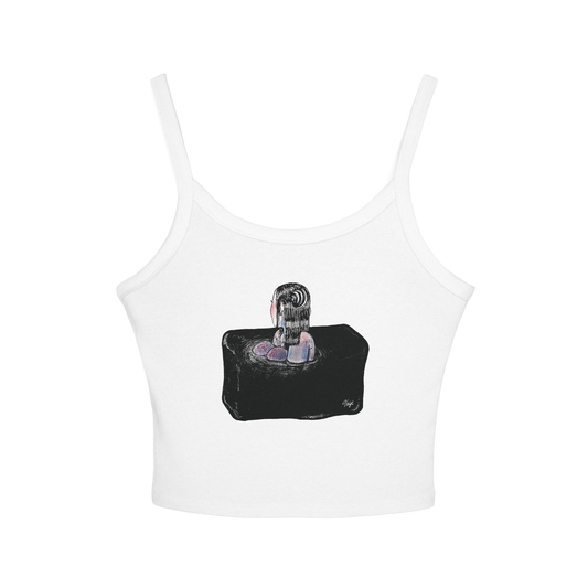 "SINK OR SWIM" (2018) Spaghetti Strap Tank Top