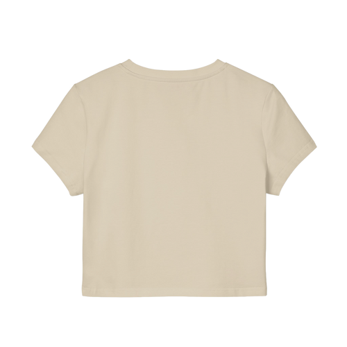 "DEL SOL" (2018) Cropped Cotton Tee