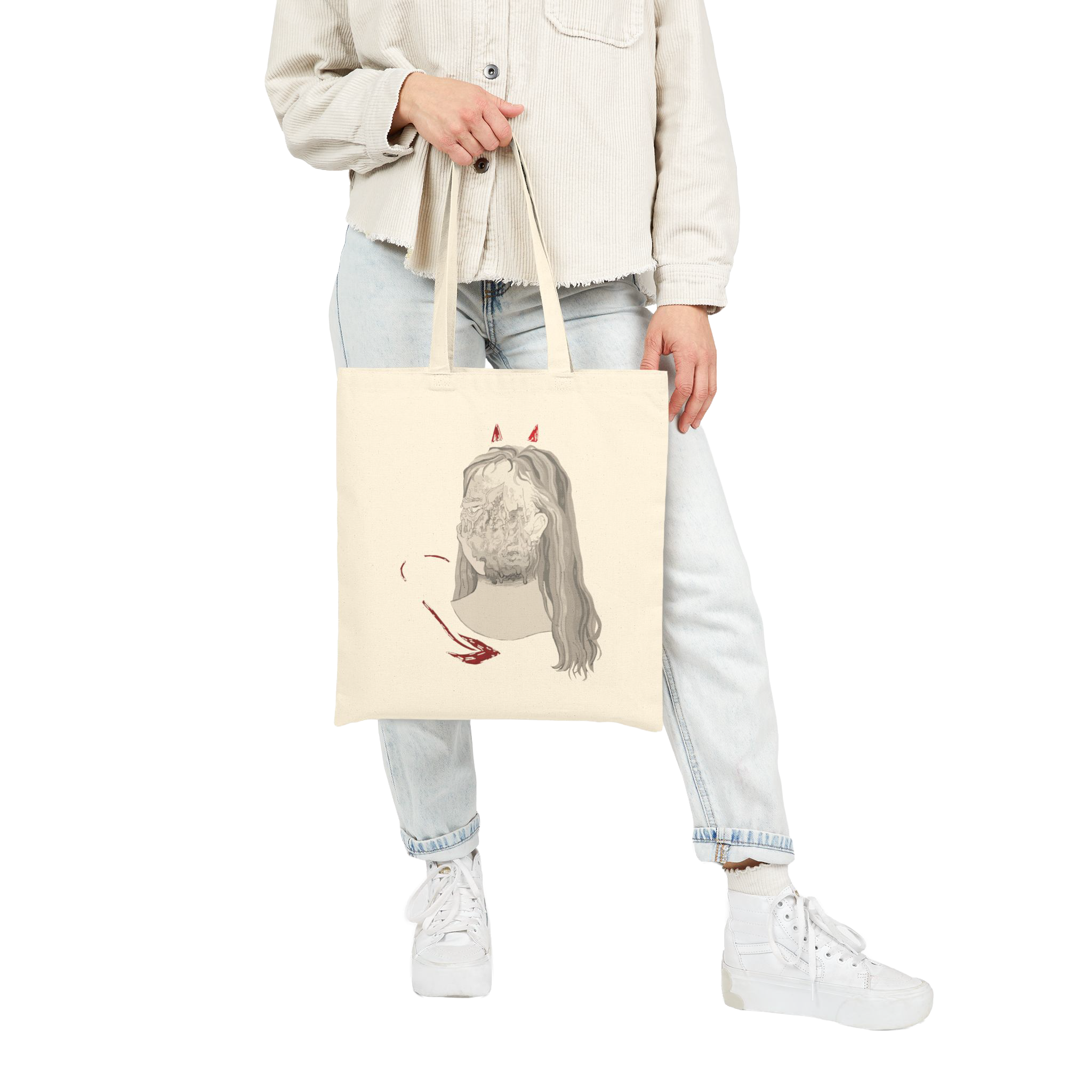 "BLOWN AWAY" (2019) Cotton Tote Bag