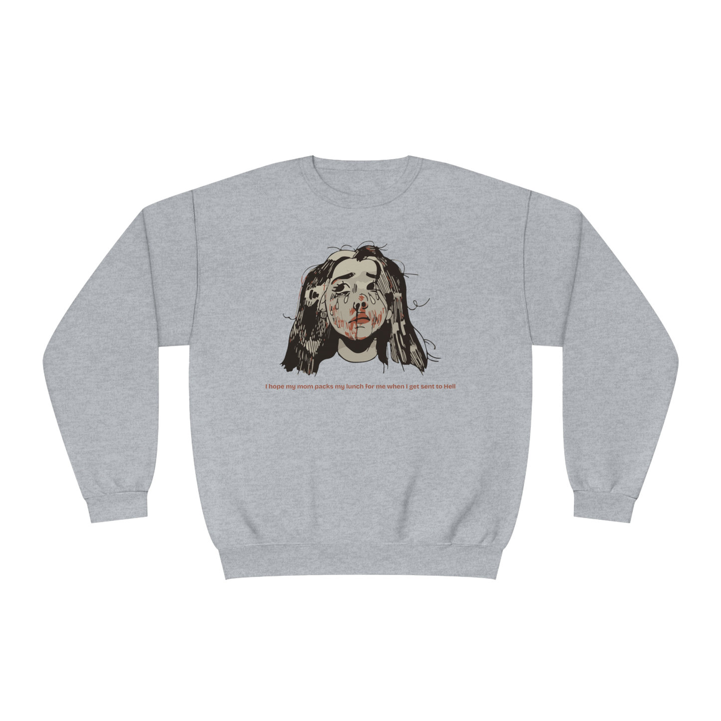 "MOMMY, PACK MY LUNCH" (2017) Unisex Crewneck Sweatshirt