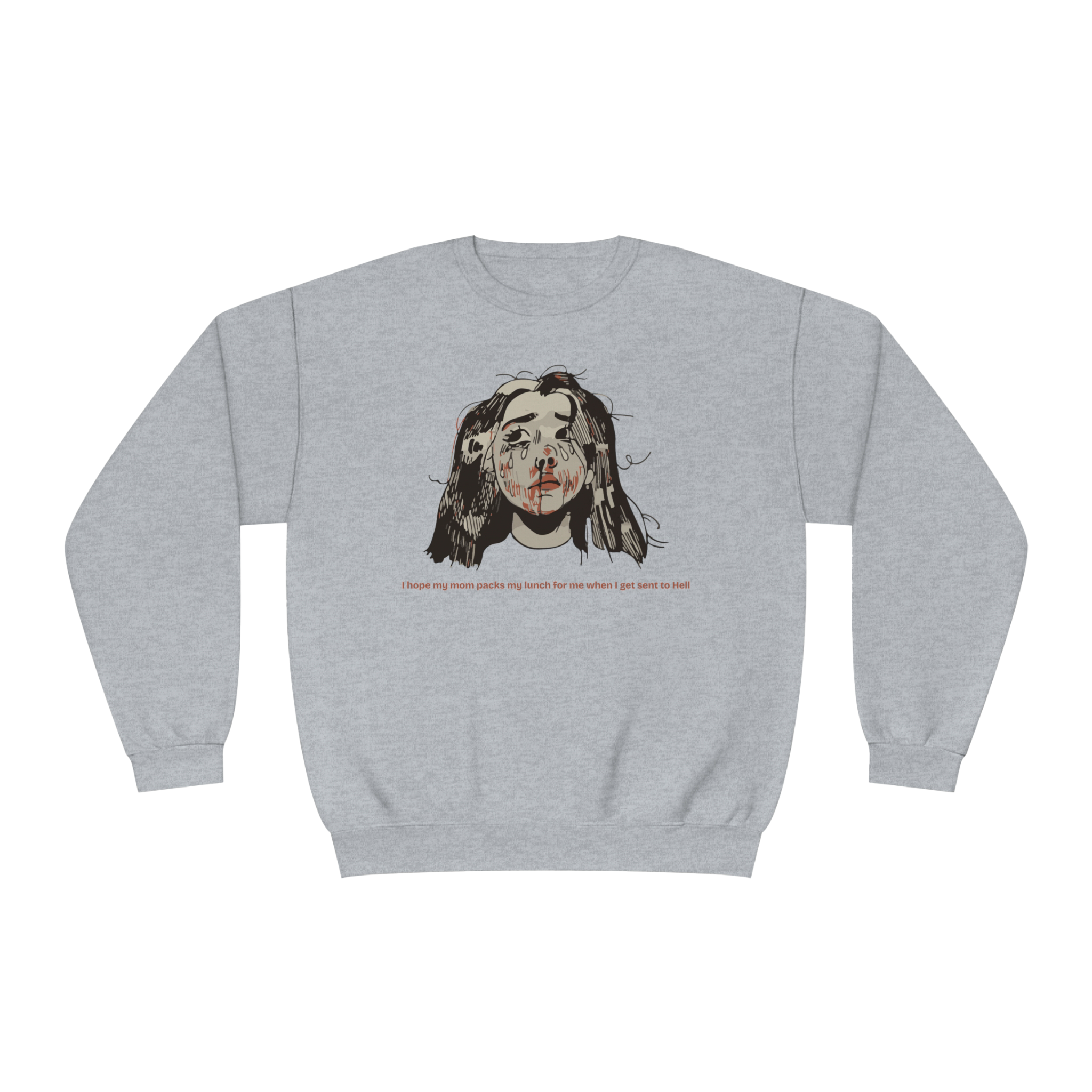 "MOMMY, PACK MY LUNCH" (2017) Unisex Crewneck Sweatshirt