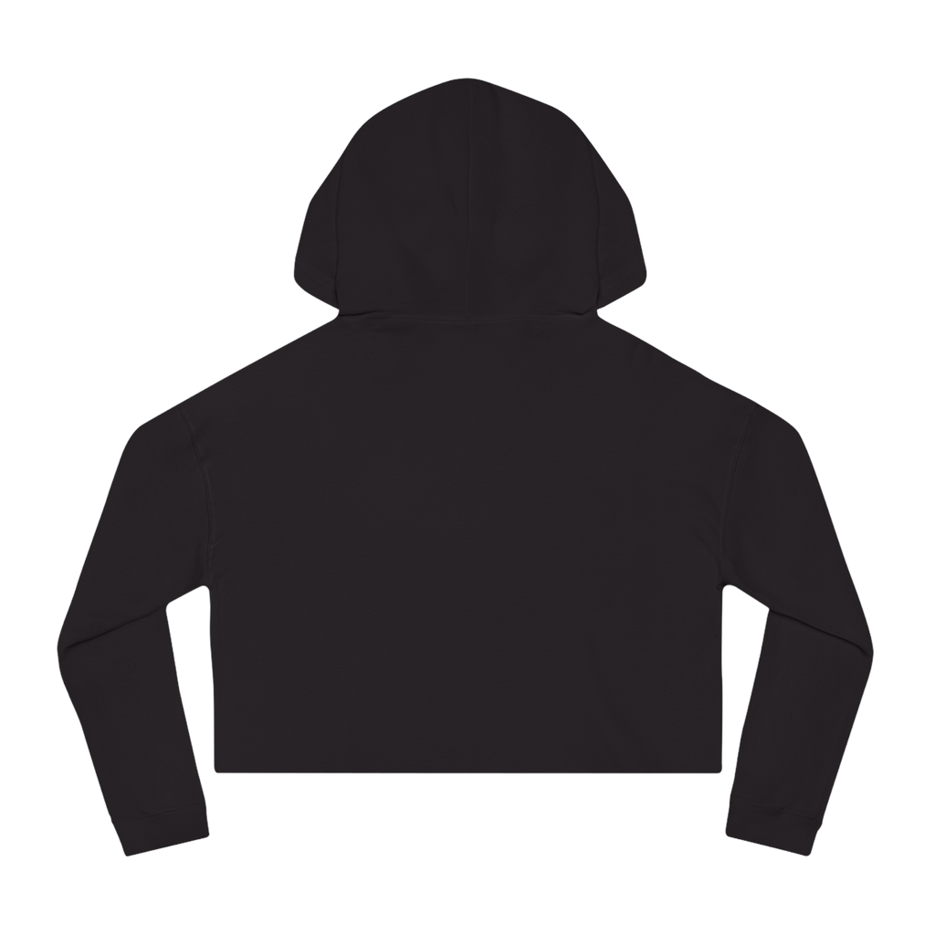 "INTIMACY ANGEL" (2019) Boxy Cropped Cotton Hoodie