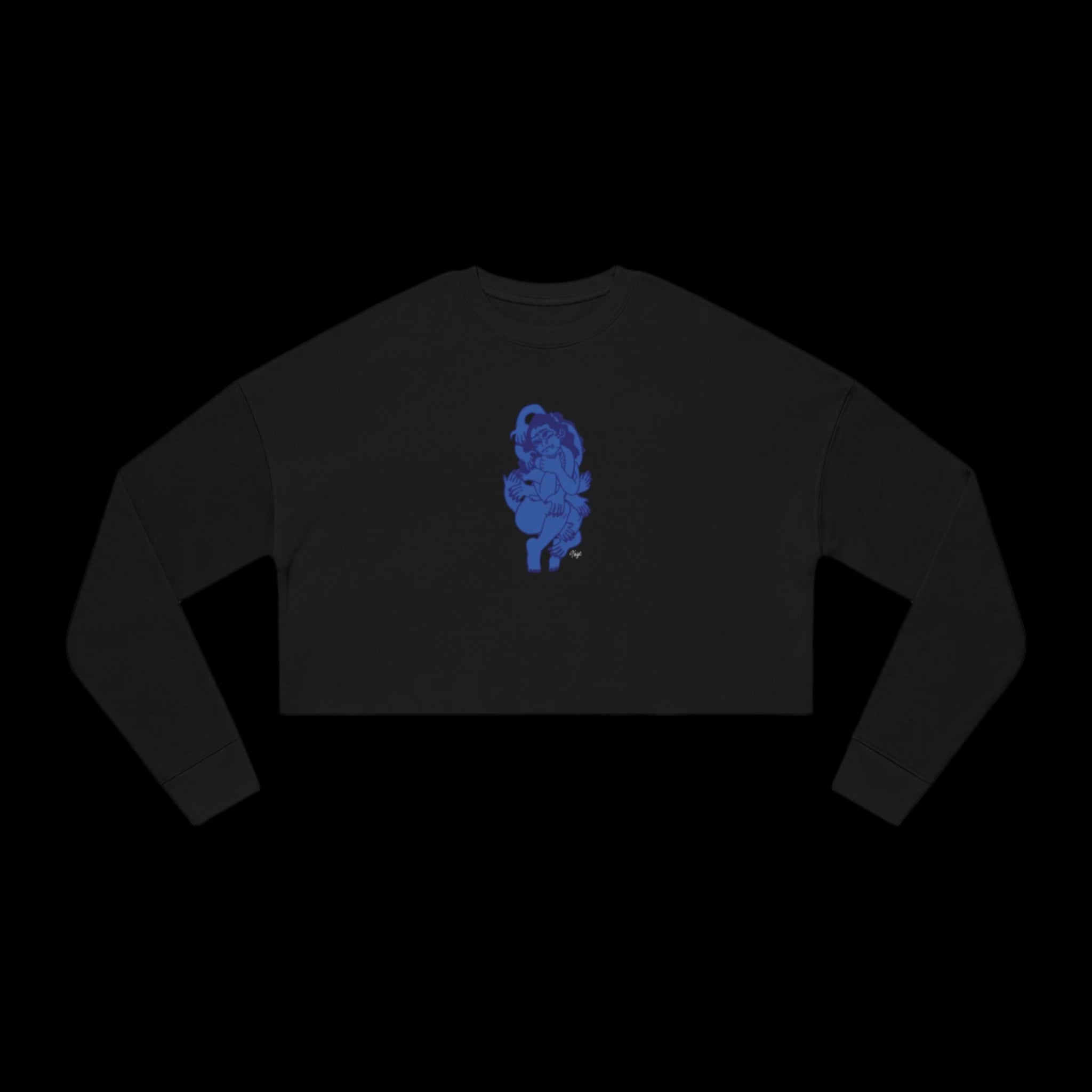 "MI CUERPO" (2018) Boxy Cropped Long Sleeve