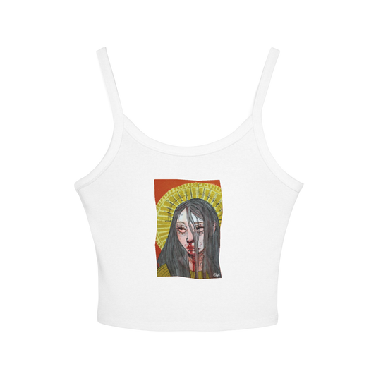 "FALSE IDOL" (2018) Spaghetti Strap Tank Top
