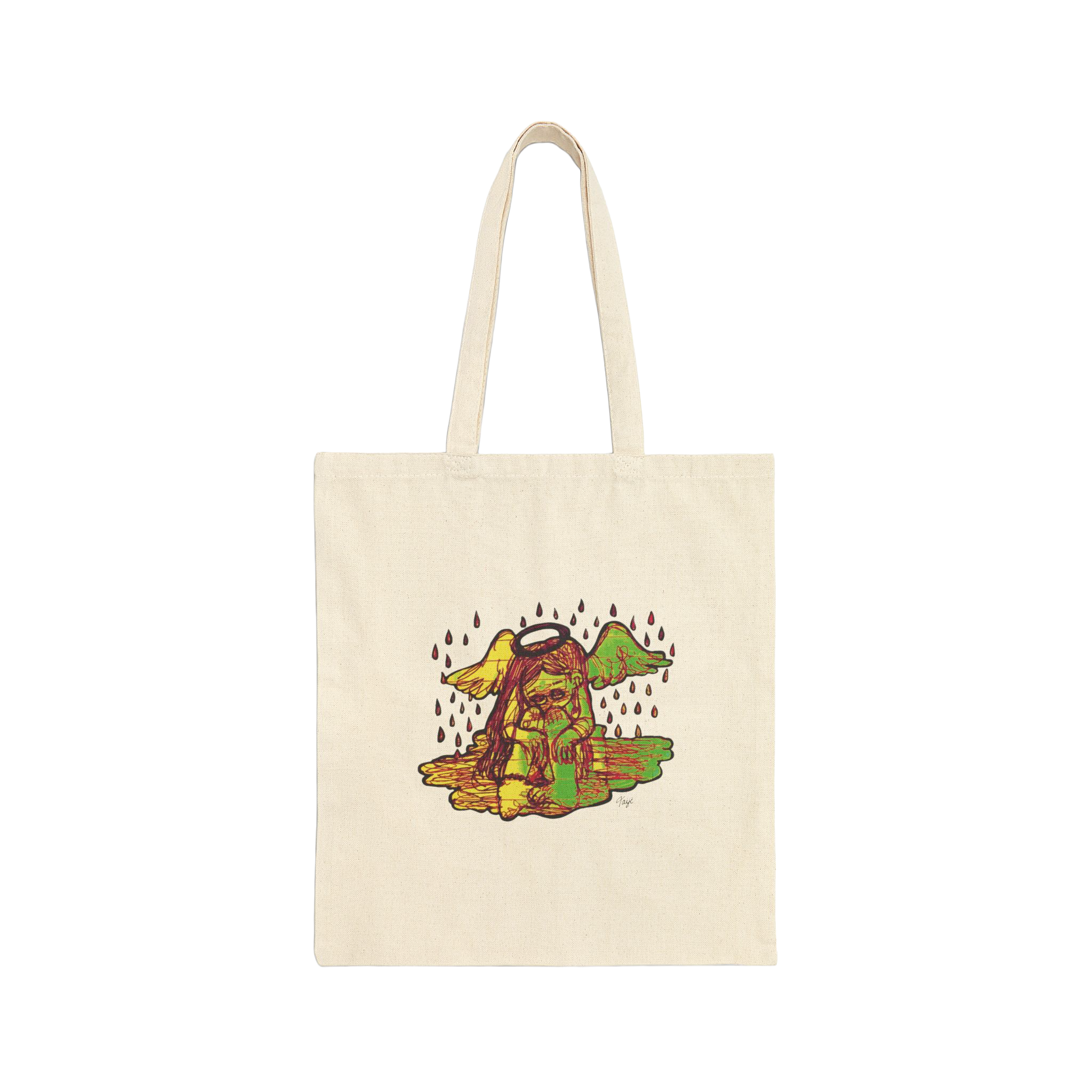 "INTIMACY ANGEL" (2019) Cotton Tote Bag