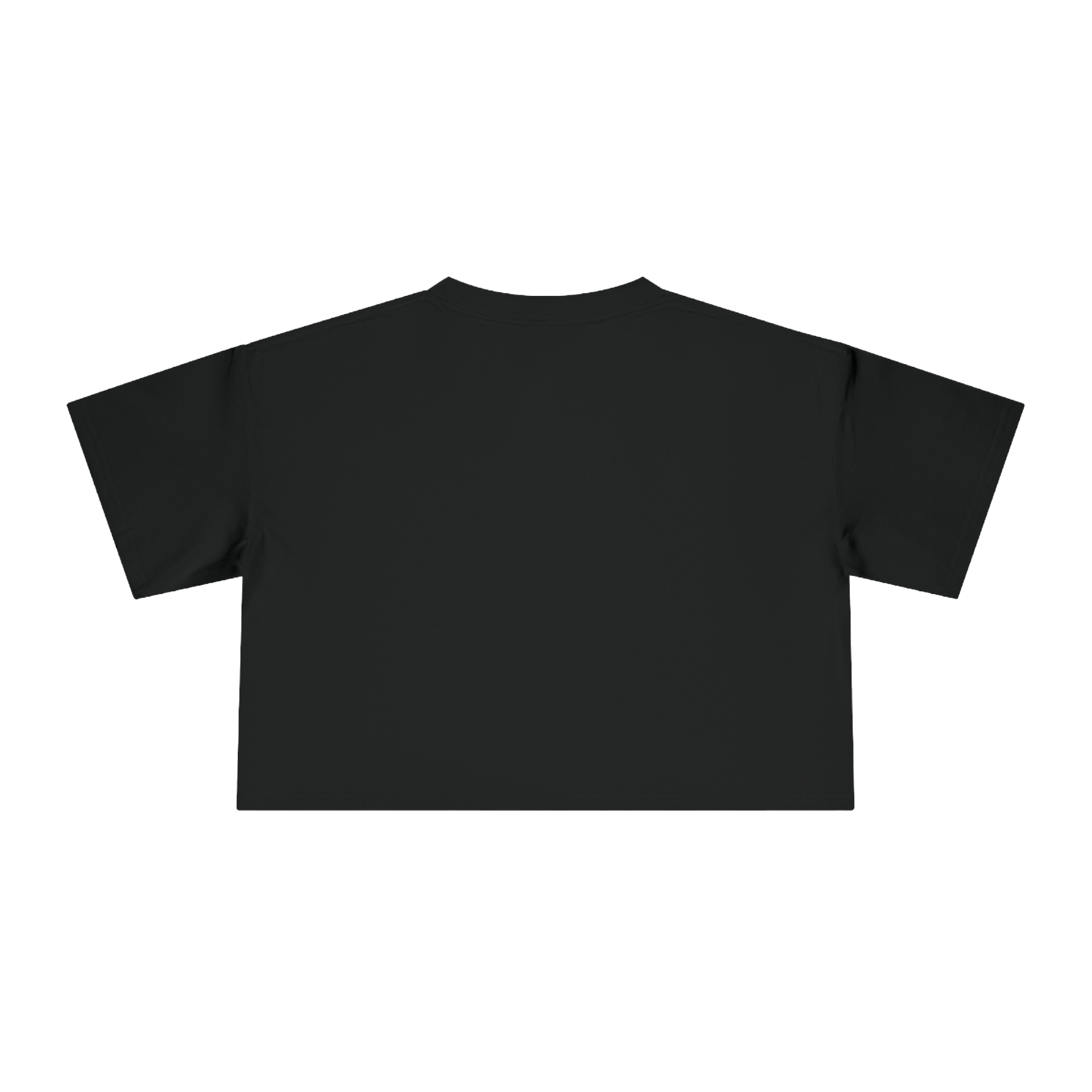 "SIN TITOLO" (2017) Boxy Cropped Cotton Tee