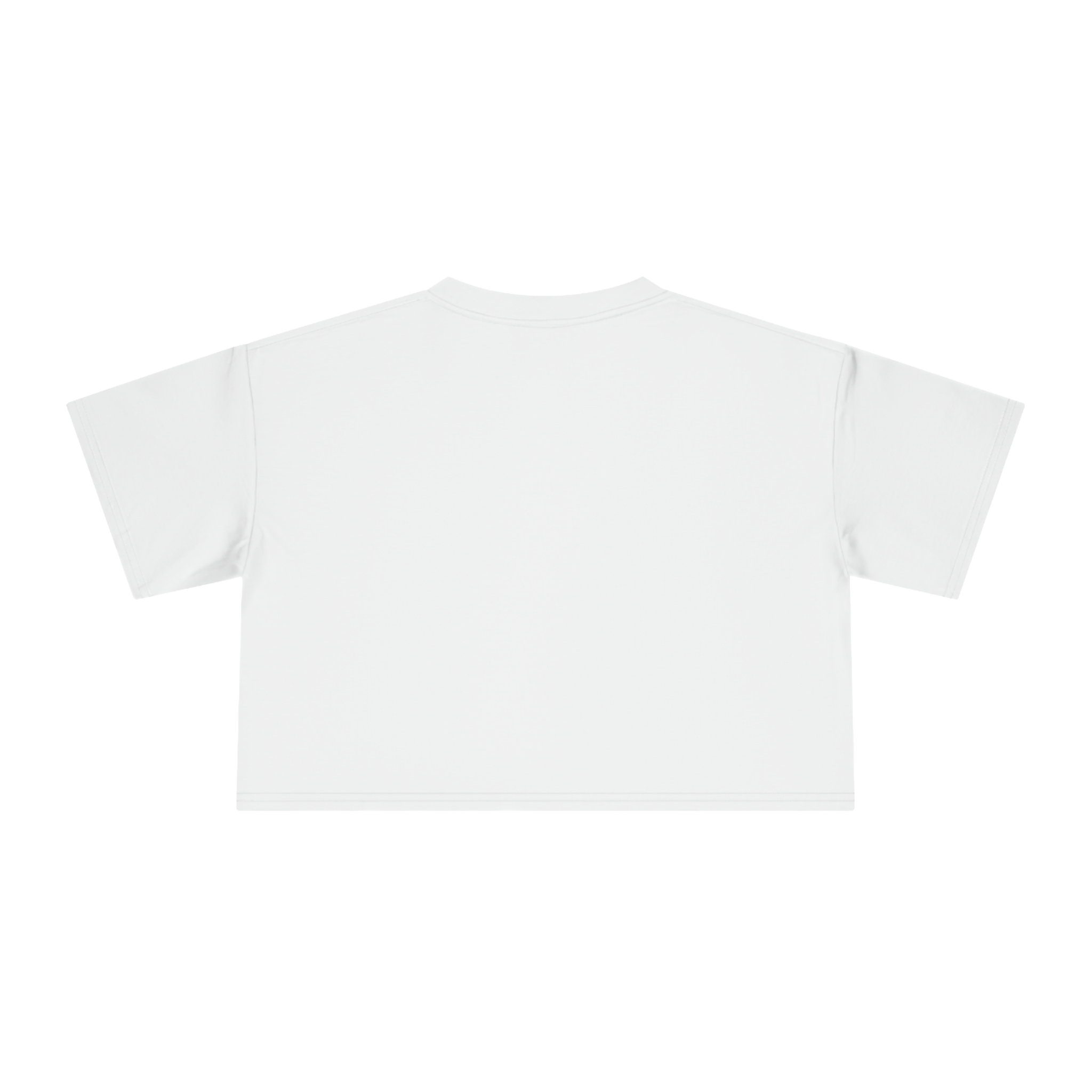 "ETCHING" (2017) Boxy Cropped Cotton Tee