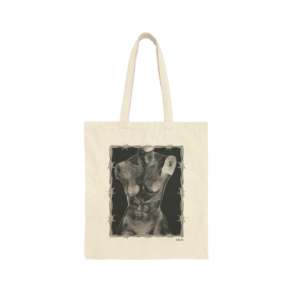 "ETCHING" (2017) Cotton Tote Bag