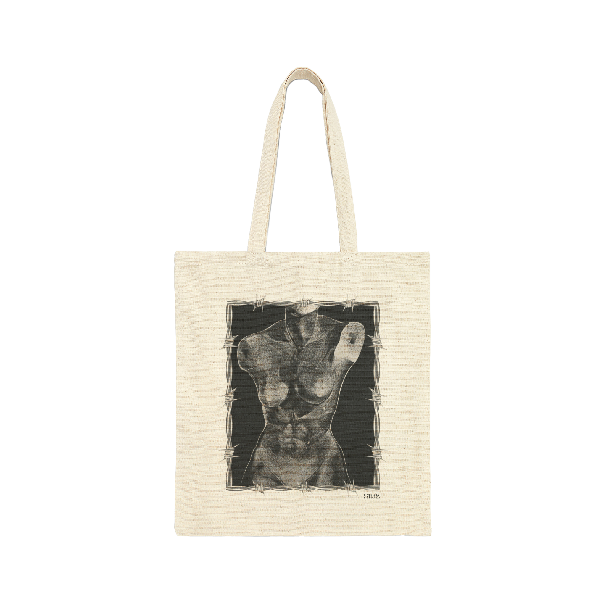 "ETCHING" (2017) Cotton Tote Bag