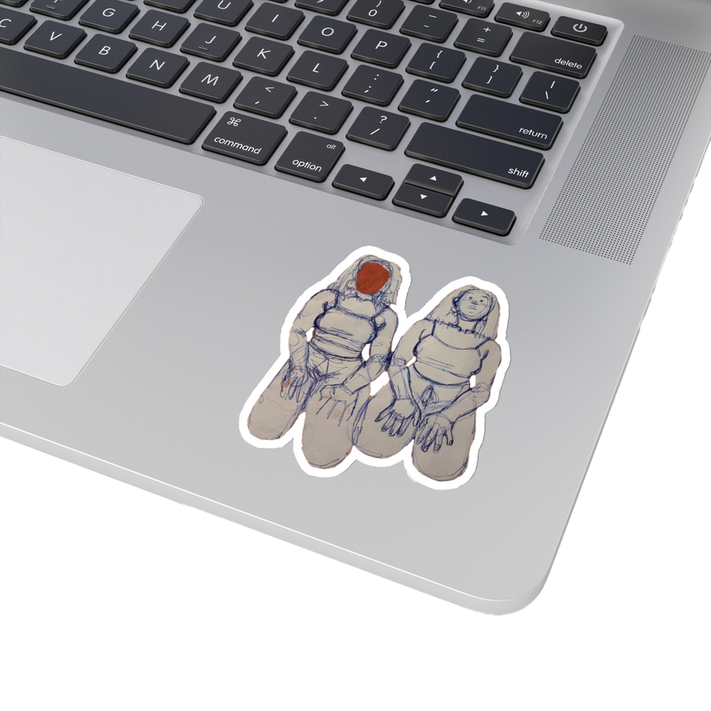 "SIN TITOLO" (2017) Kiss-Cut Sticker