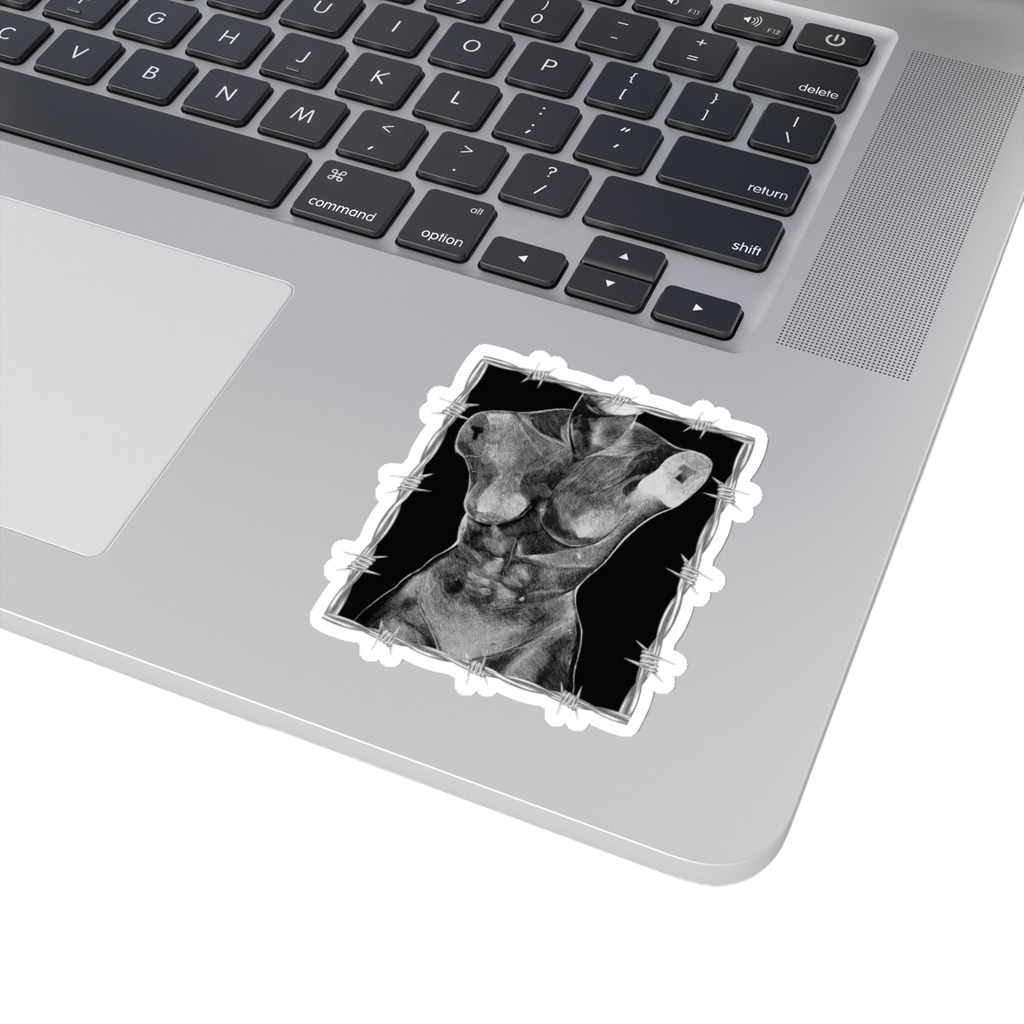 "ETCHING" (2017) Kiss-Cut Sticker