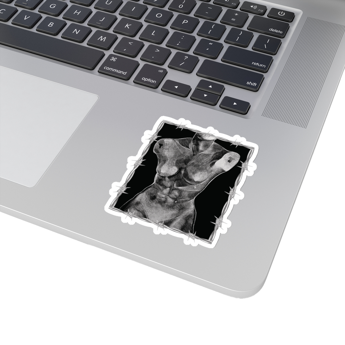 "ETCHING" (2017) Kiss-Cut Sticker