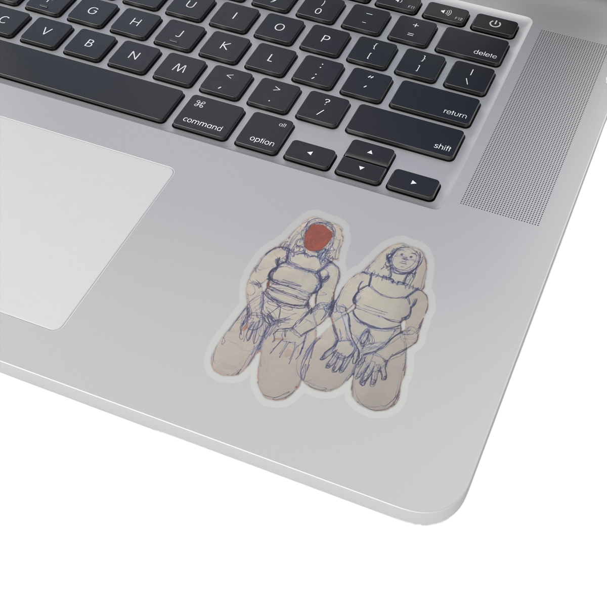 "SIN TITOLO" (2017) Kiss-Cut Sticker