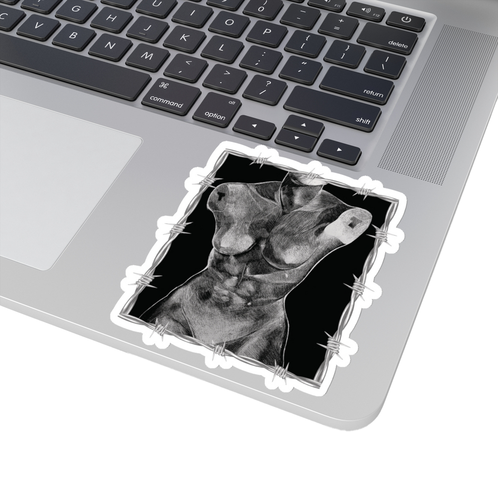 "ETCHING" (2017) Kiss-Cut Sticker