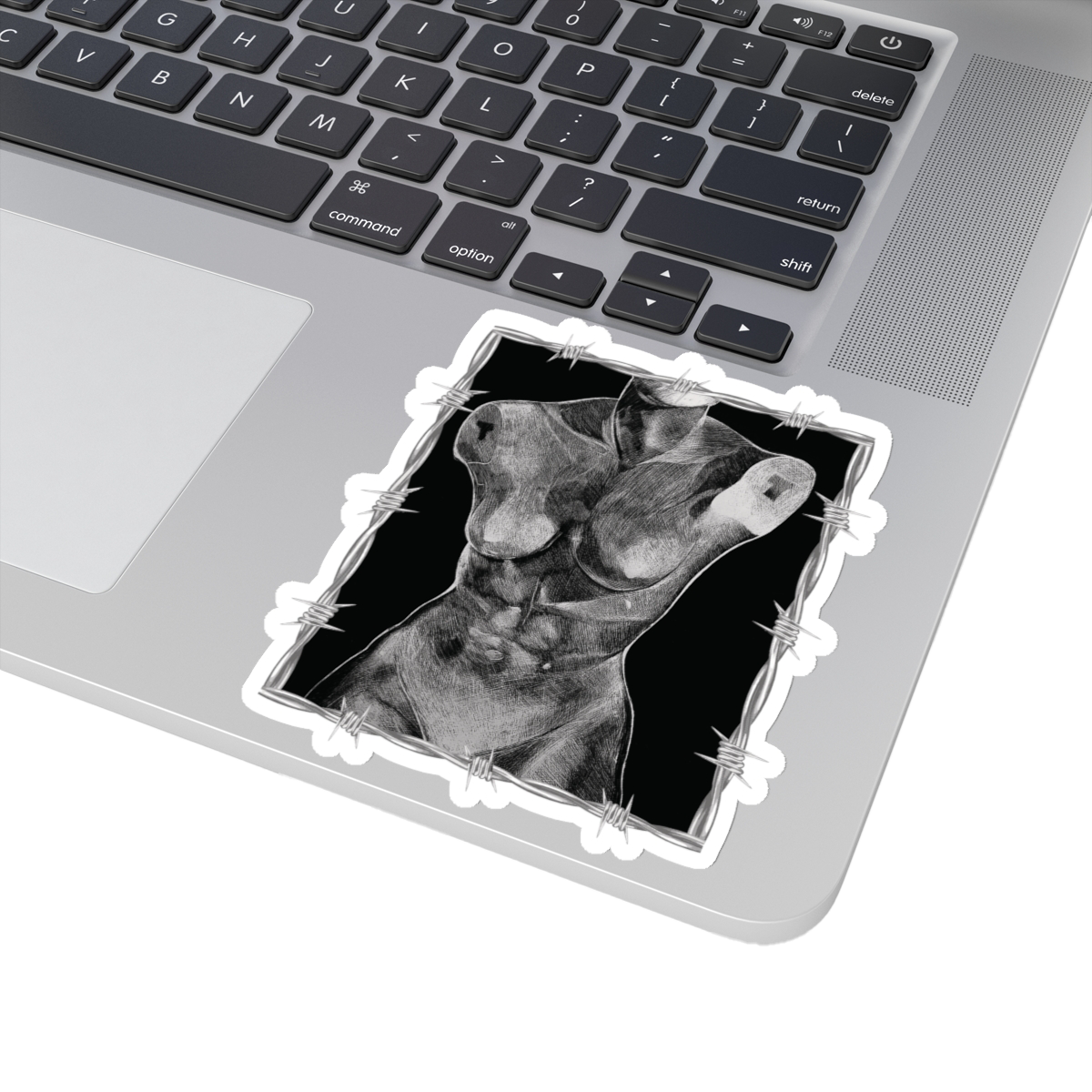 "ETCHING" (2017) Kiss-Cut Sticker