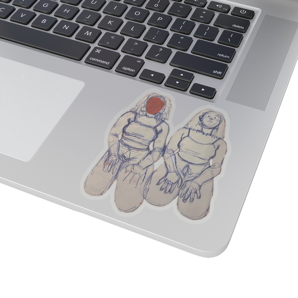"SIN TITOLO" (2017) Kiss-Cut Sticker