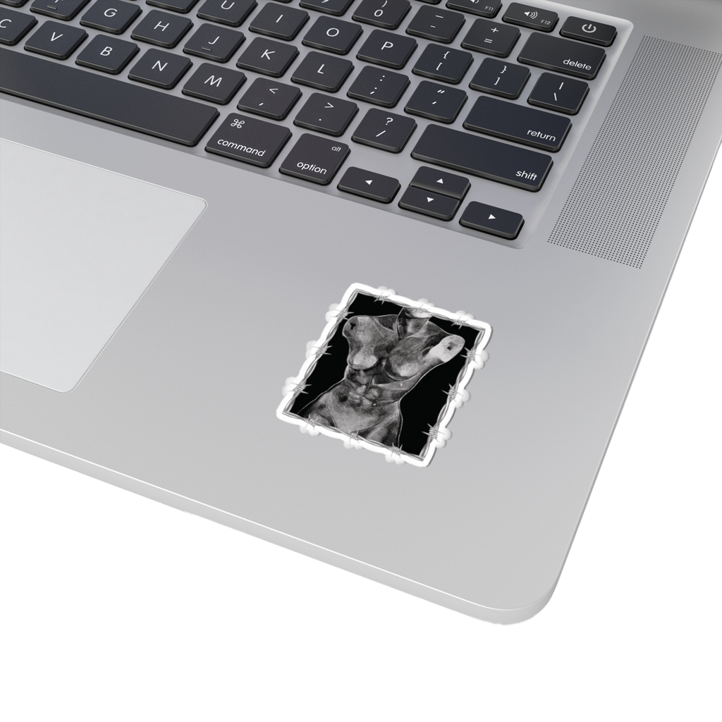 "ETCHING" (2017) Kiss-Cut Sticker