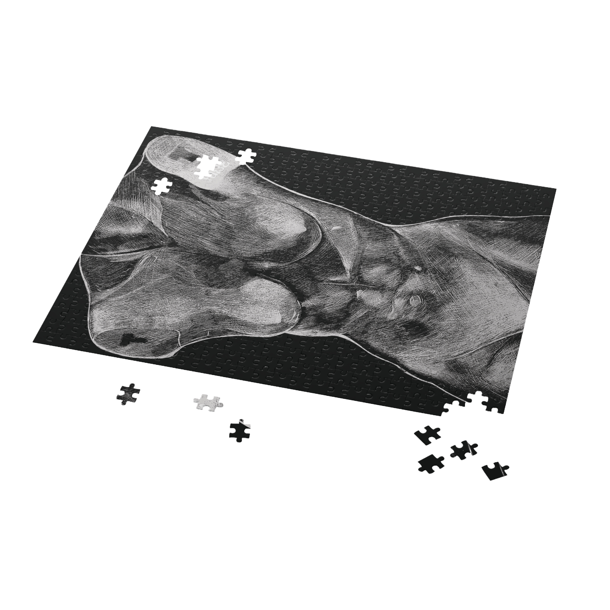 "ETCHING" (2017) Jigsaw Puzzle