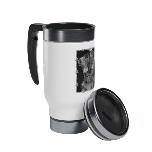 "ETCHING" (2017) 14oz Stainless Steel Travel Mug