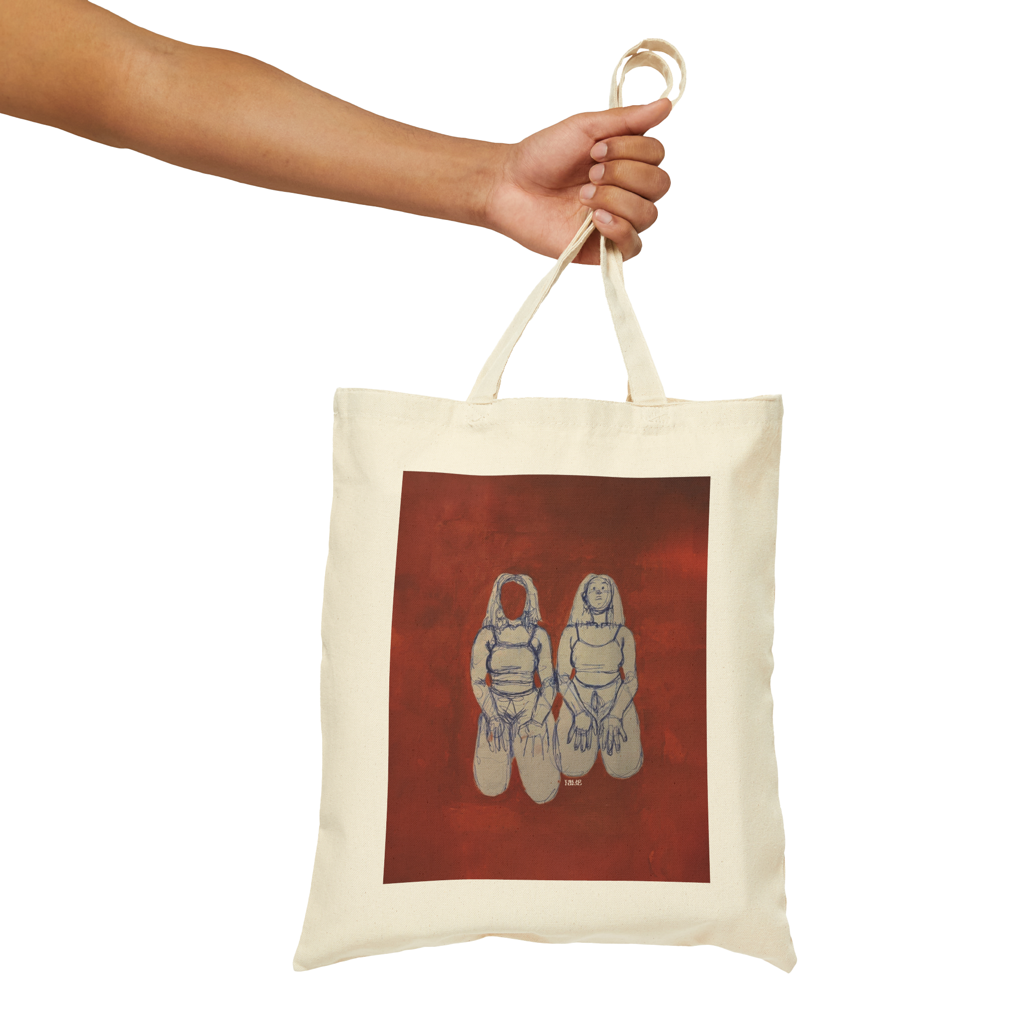 "SIN TITOLO" (2017) Cotton Tote Bag