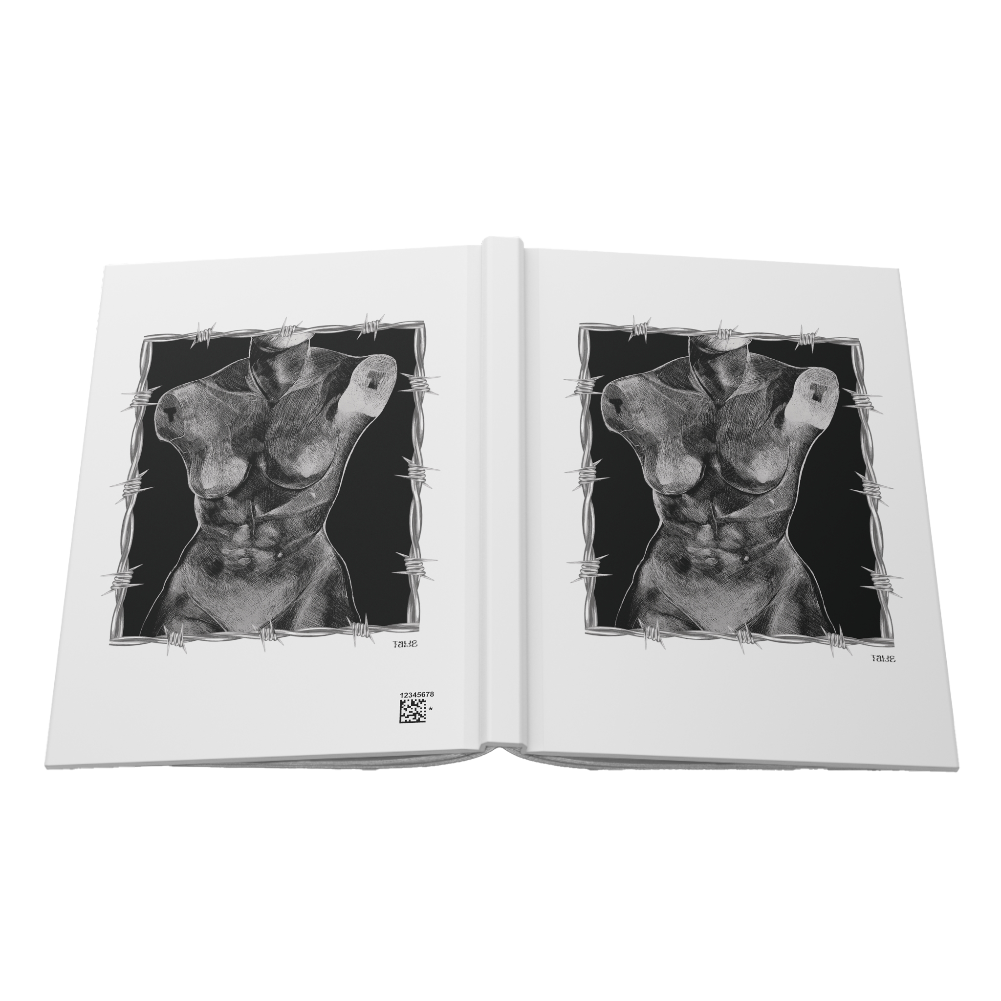 "ETCHING" (2017) Hardcover Journal