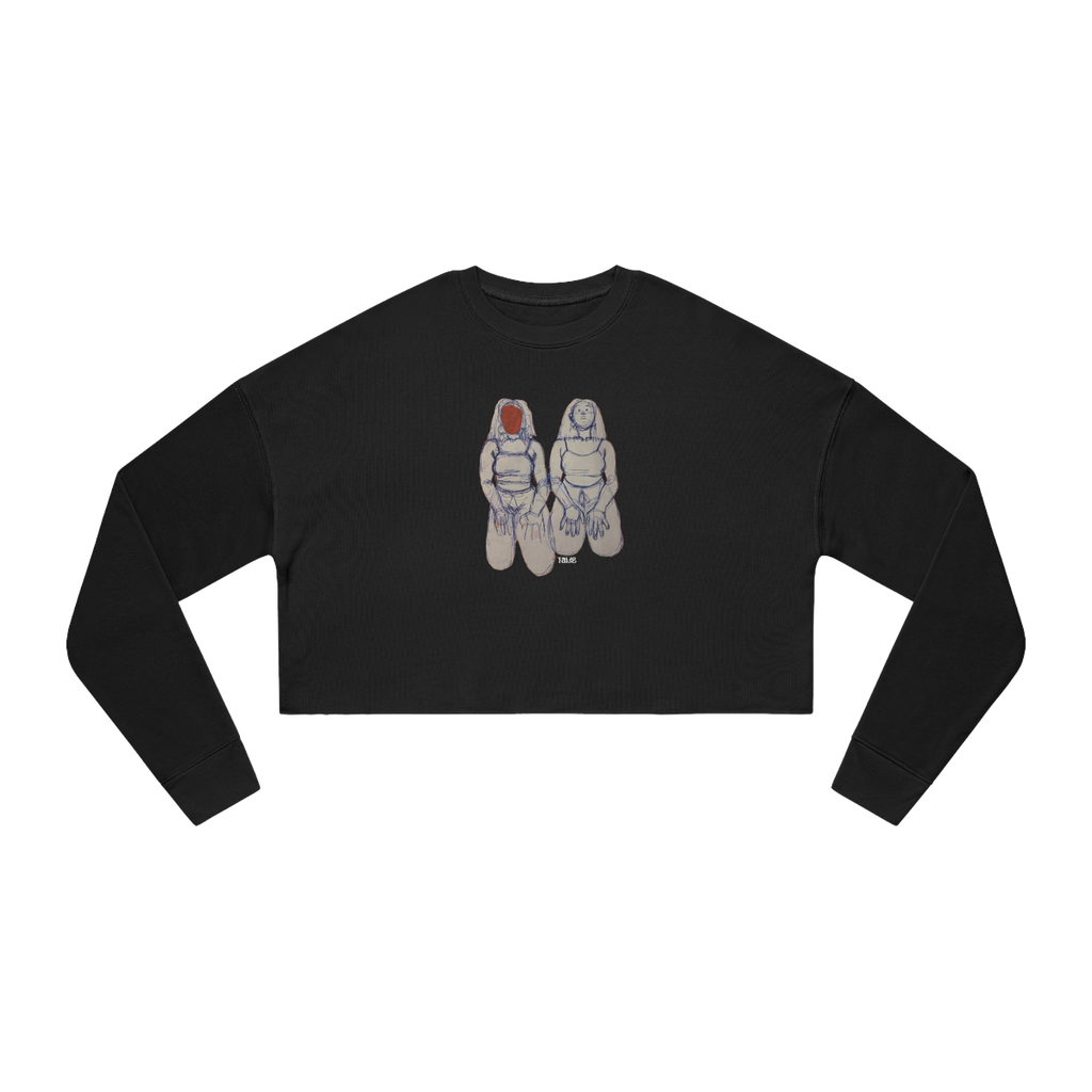 "SIN TITOLO" (2017) Boxy Cropped Long Sleeve