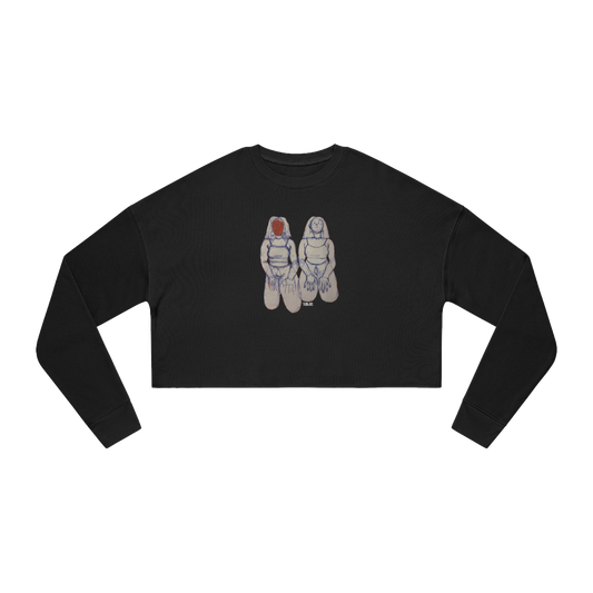 "SIN TITOLO" (2017) Boxy Cropped Long Sleeve