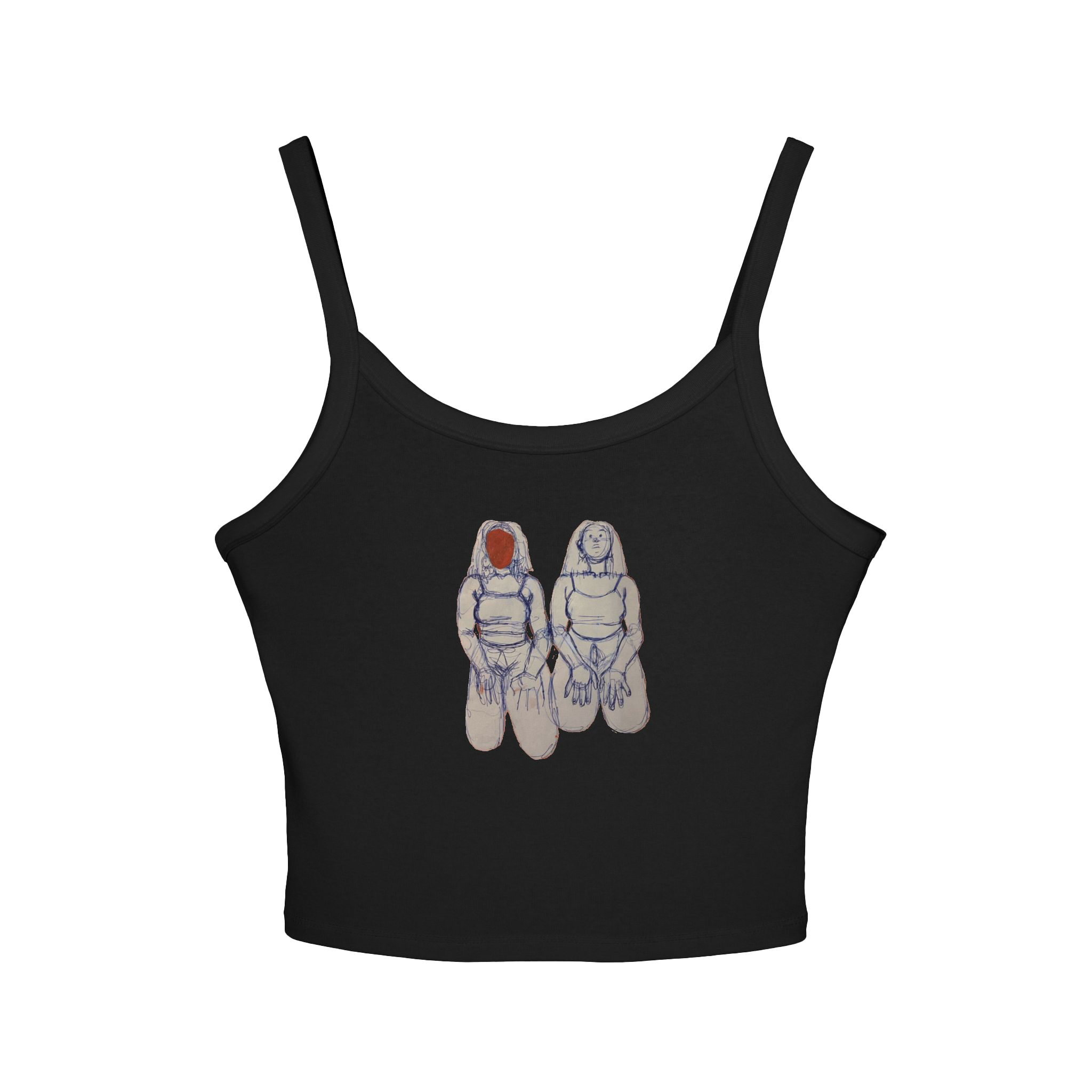 "SIN TITOLO" (2017) Spaghetti Strap Tank Top