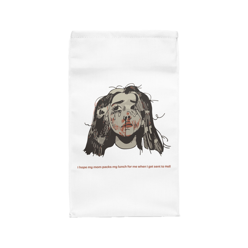 "MOMMY, PACK MY LUNCH" (2017) Polyester Lunch Bag