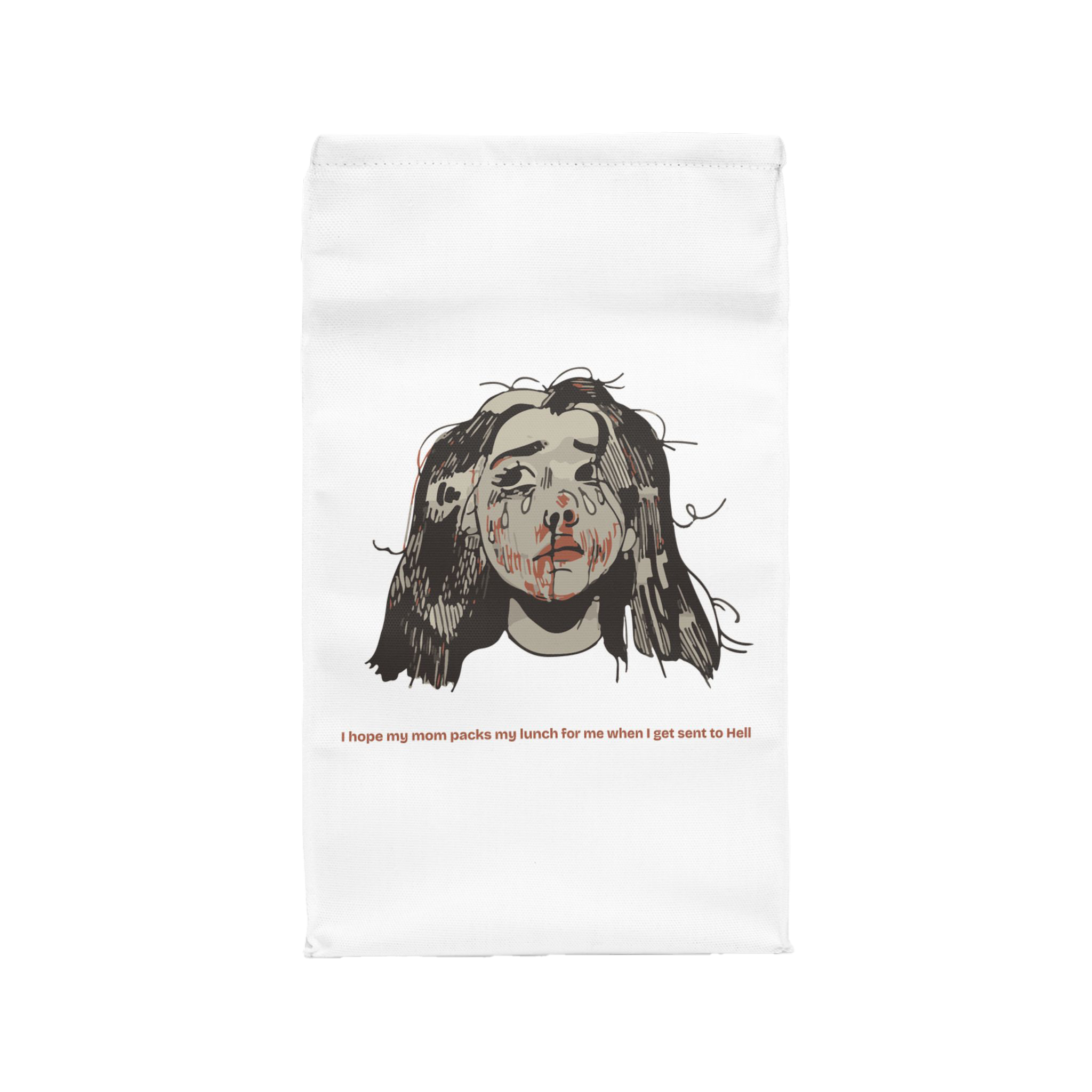 "MOMMY, PACK MY LUNCH" (2017) Polyester Lunch Bag