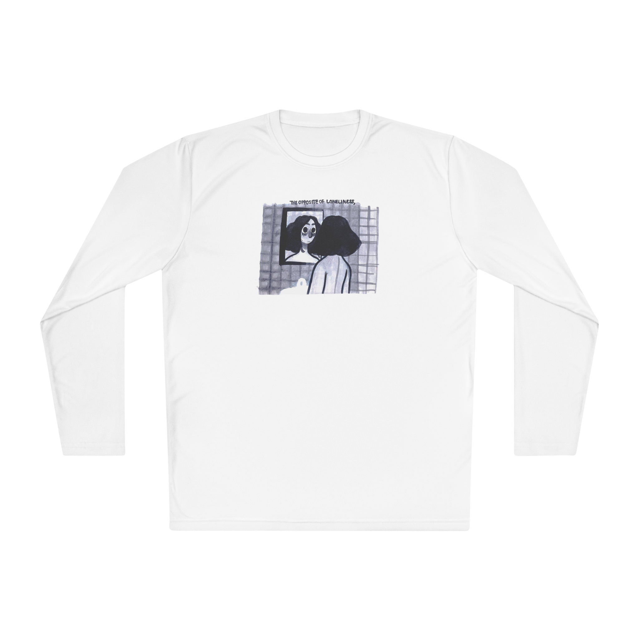 "THE OPPOSITE OF LONELINESS" (2018) Unisex Lightweight Long Sleeve