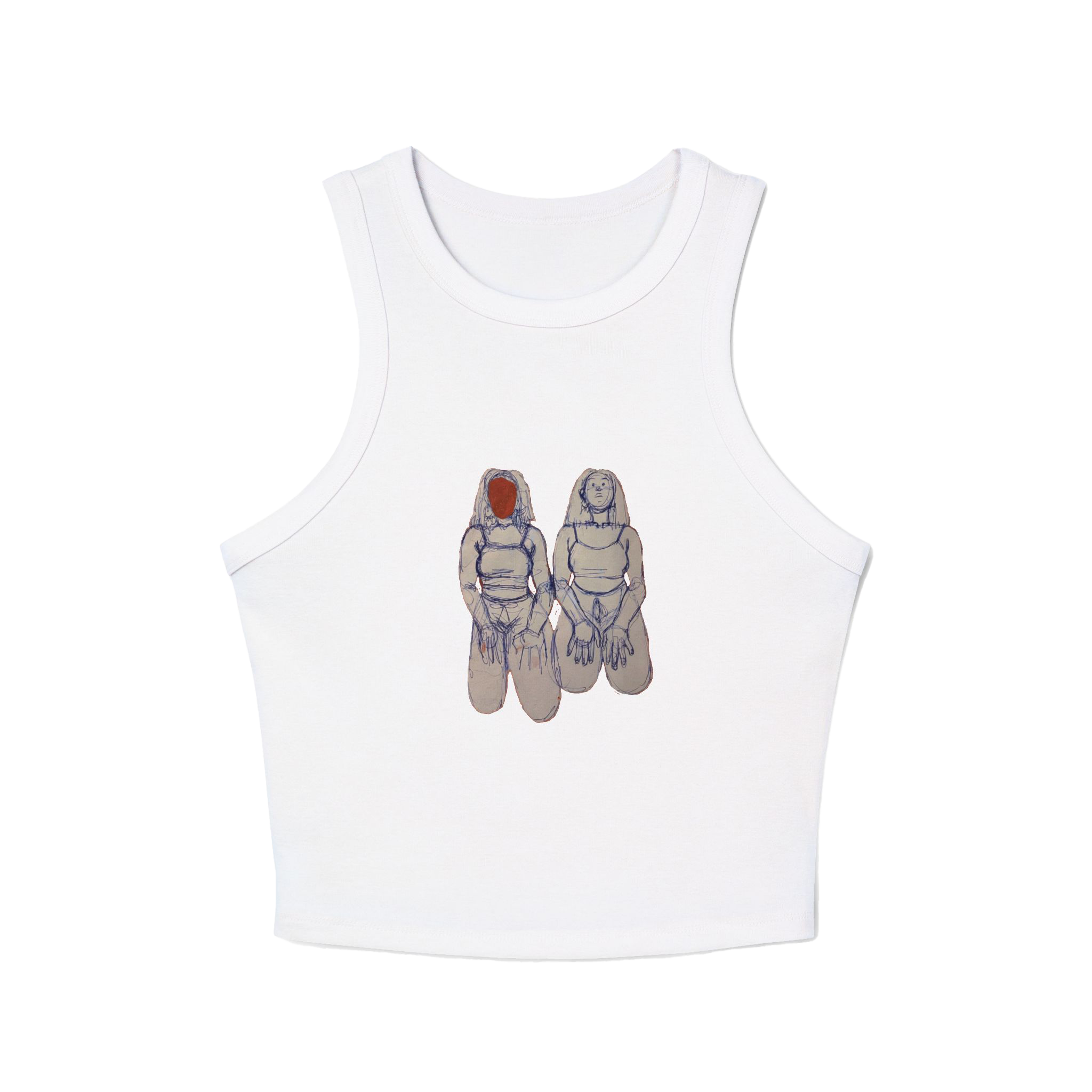 "SIN TITOLO" (2017) Racer Tank